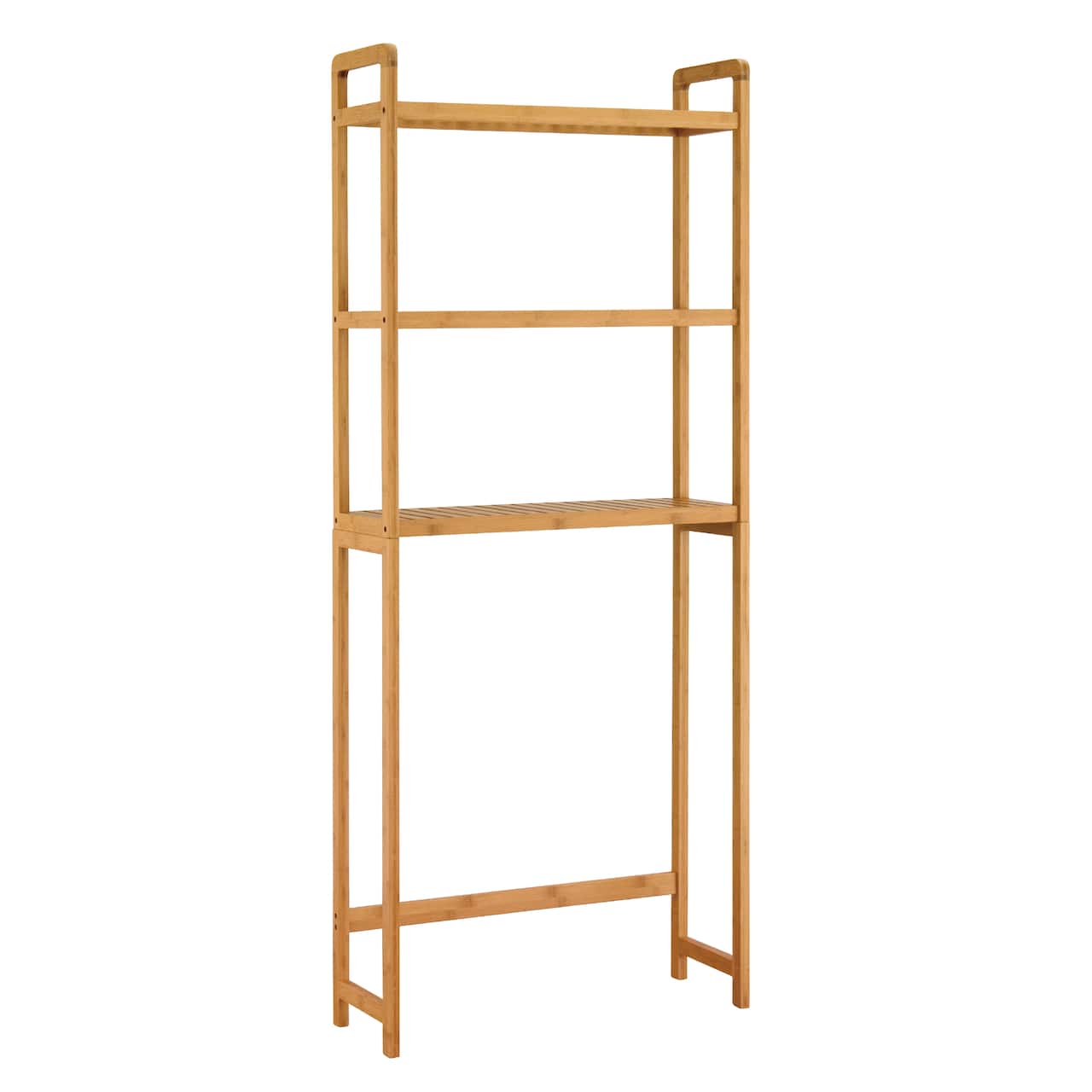 Organize It All Bamboo Over the Toilet Storage Space Saver